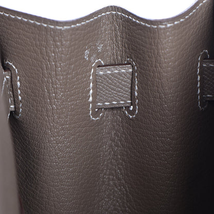 Hermes Epsom Kelly Sellier 35 Etoupe 11 of 39
