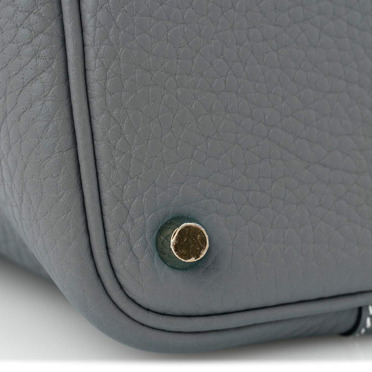 Hermes Taurillon Clemence Picotin Lock 18 PM New Blue Jean 11 of 11