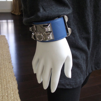 Hermes Swift Collier de Chien CDC Bracelet Mykonos Bleu 2 of 7