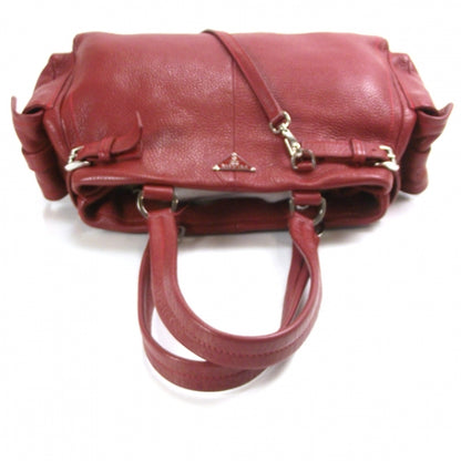 Prada Vitello Daino Shoulder Bag Rosso 6 of 12