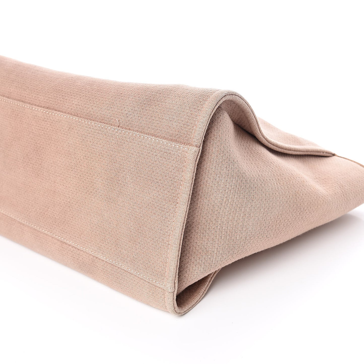 Canvas Large Deauville Tote Beige