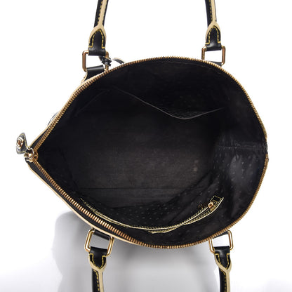 Louis Vuitton Suhali Lockit MM Black 5 of 17