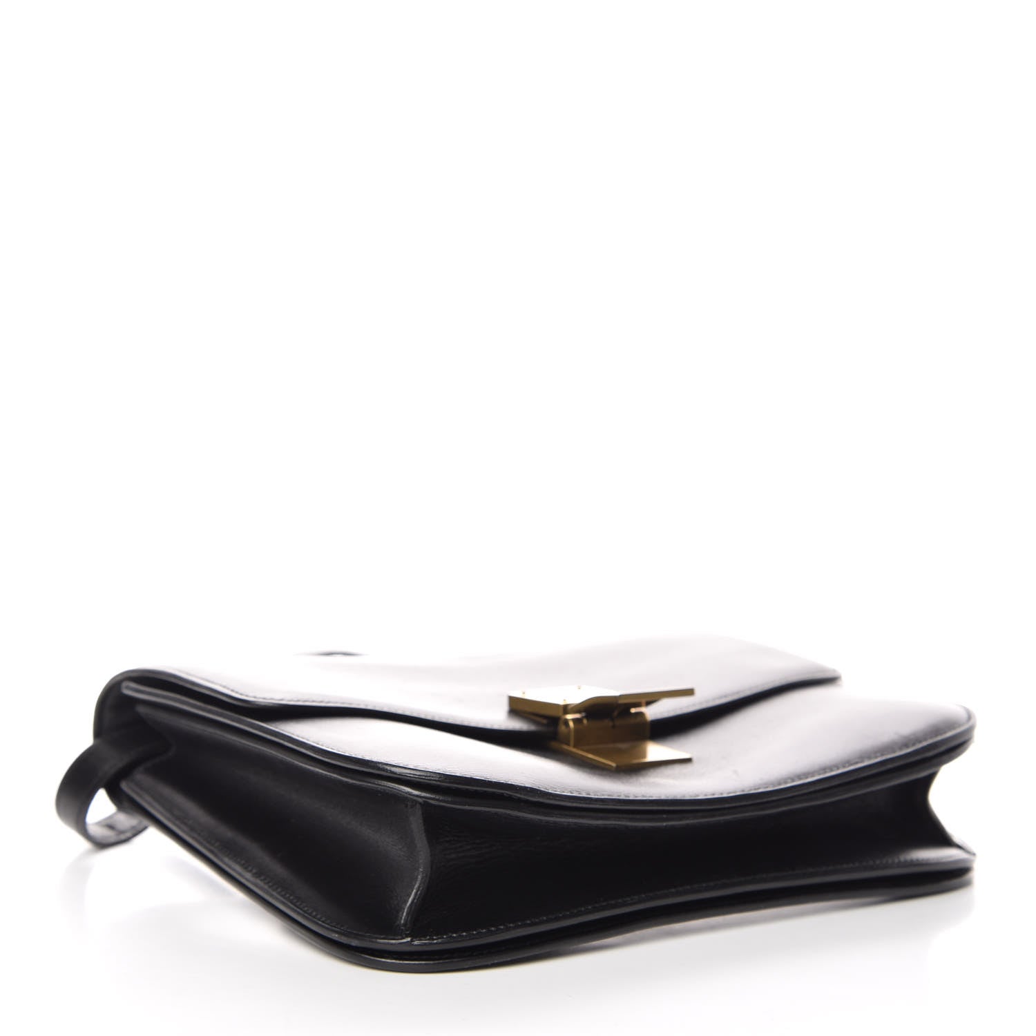 Celine Box Calfskin Medium Classic Box Flap Bag Black 4 of 7