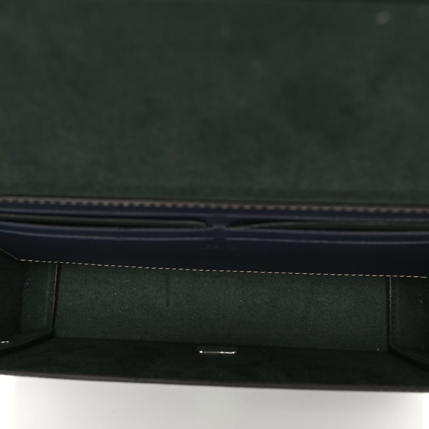 Vitello King FF Lines Embossed Baguette Soft Trunk Midnight