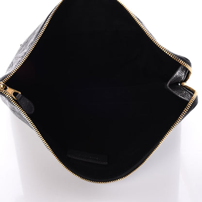 Balenciaga Agneau Giant 12 Gold Hardware Pouch Clutch Gris Fossile 5 of 7