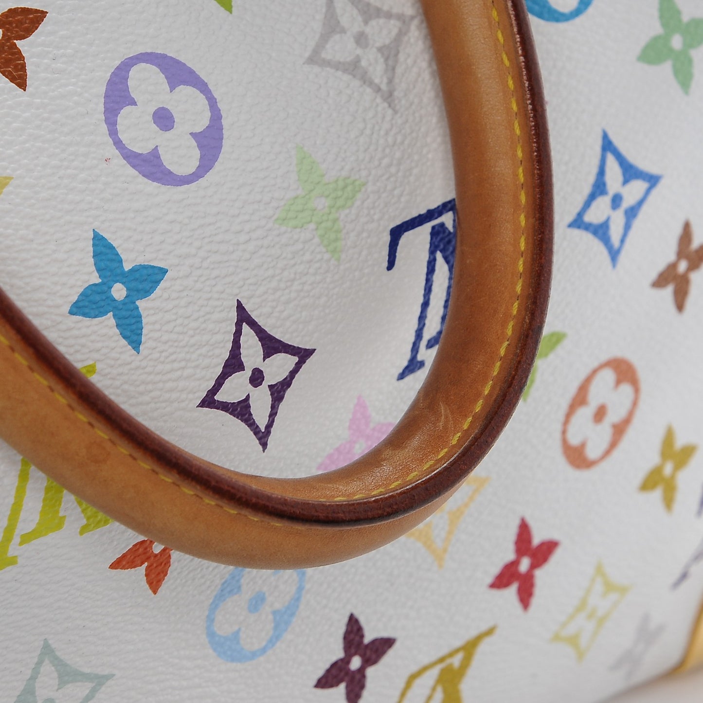 Monogram Multicolor Speedy 30 White