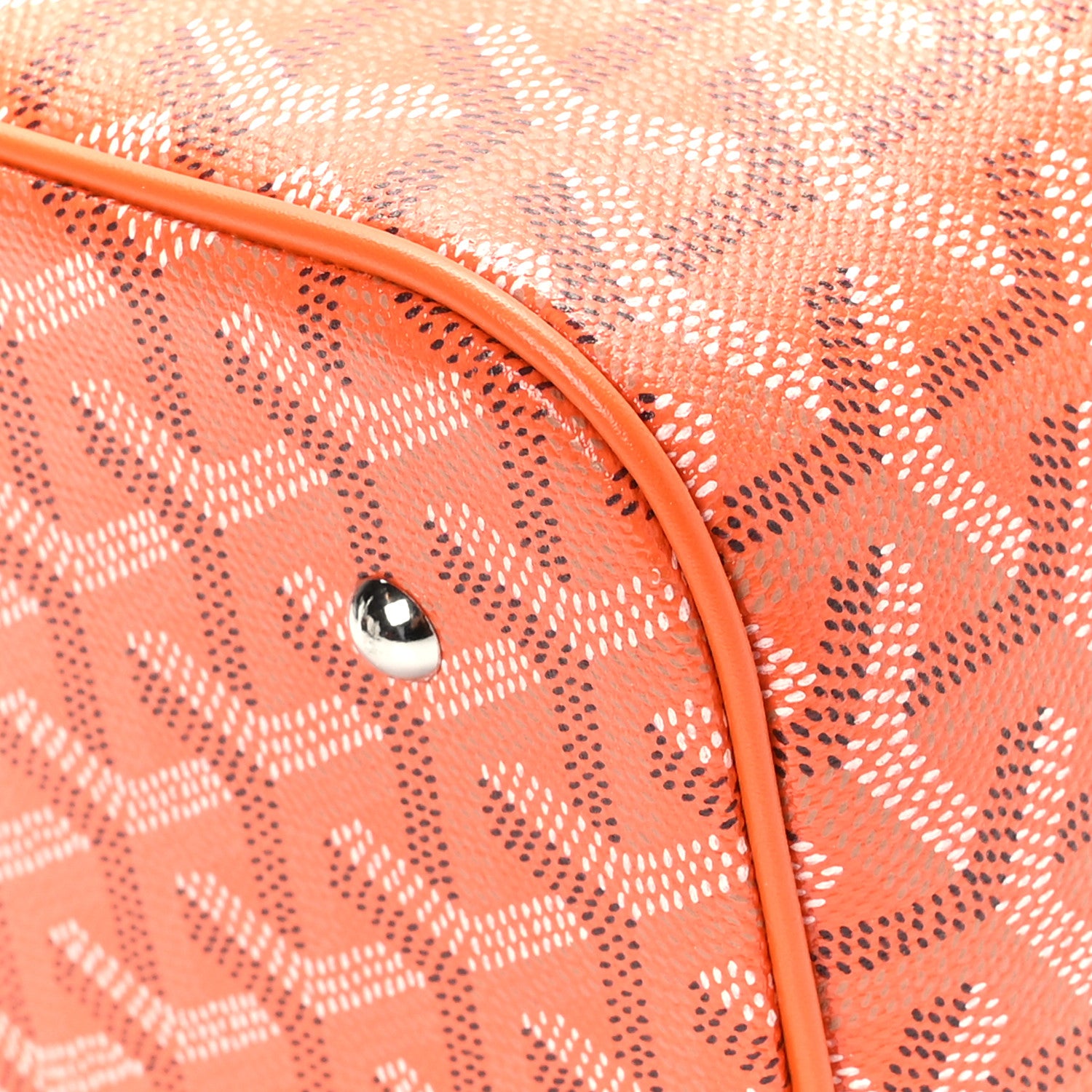 Goyard Goyardine Muse Vanity Case Orange 10 of 12