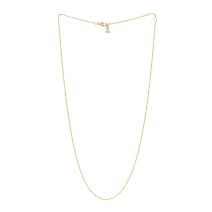 Temple St. Clair 18K Yellow Gold Ball Chain Necklace 18" 3 of 4