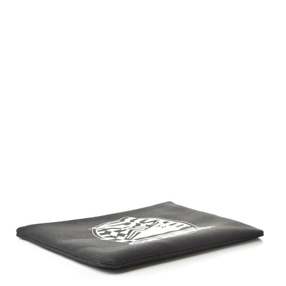 Chanel Canvas La Pausa Large Cosmetic Case Black 4 of 8