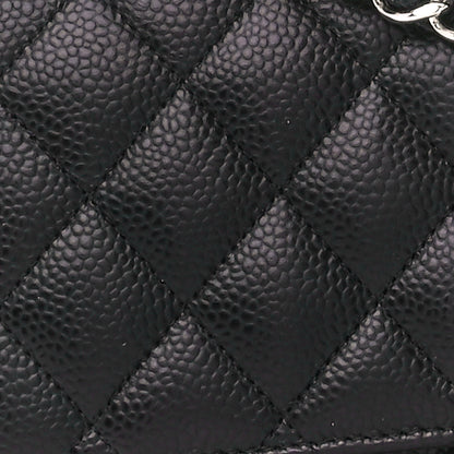 Chanel Caviar Quilted Medium Double Flap Black 9 of 11