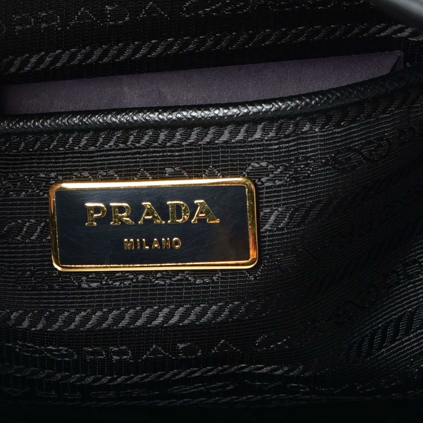 Saffiano Lux Large Tote Nero Black