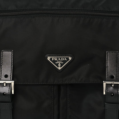 Prada Nylon Vela Sport Messenger Bag Black 7 of 9