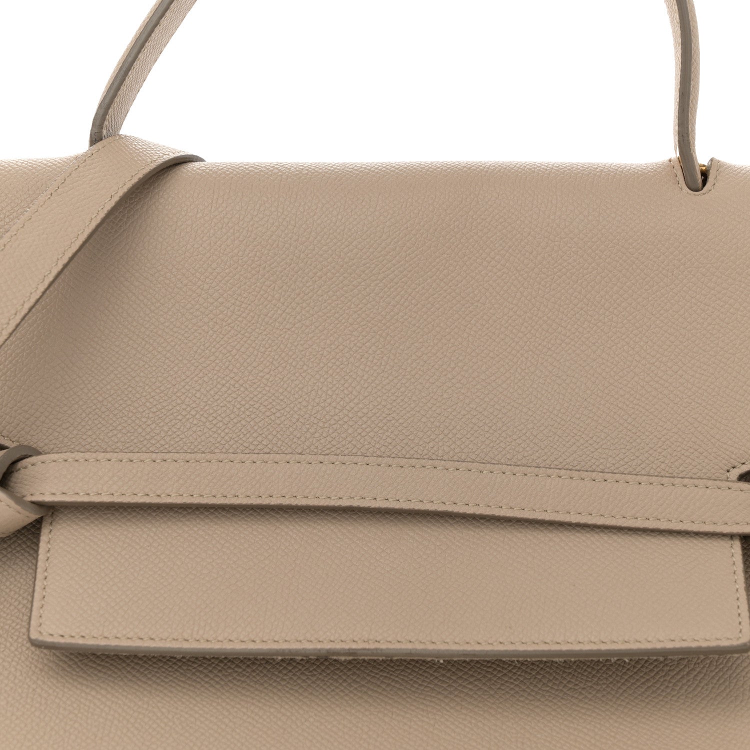 Celine Grained Calfskin Mini Belt Bag Light Taupe 7 of 11