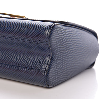Louis Vuitton Epi Twist Shoulder Bag MM Indigo 9 of 10