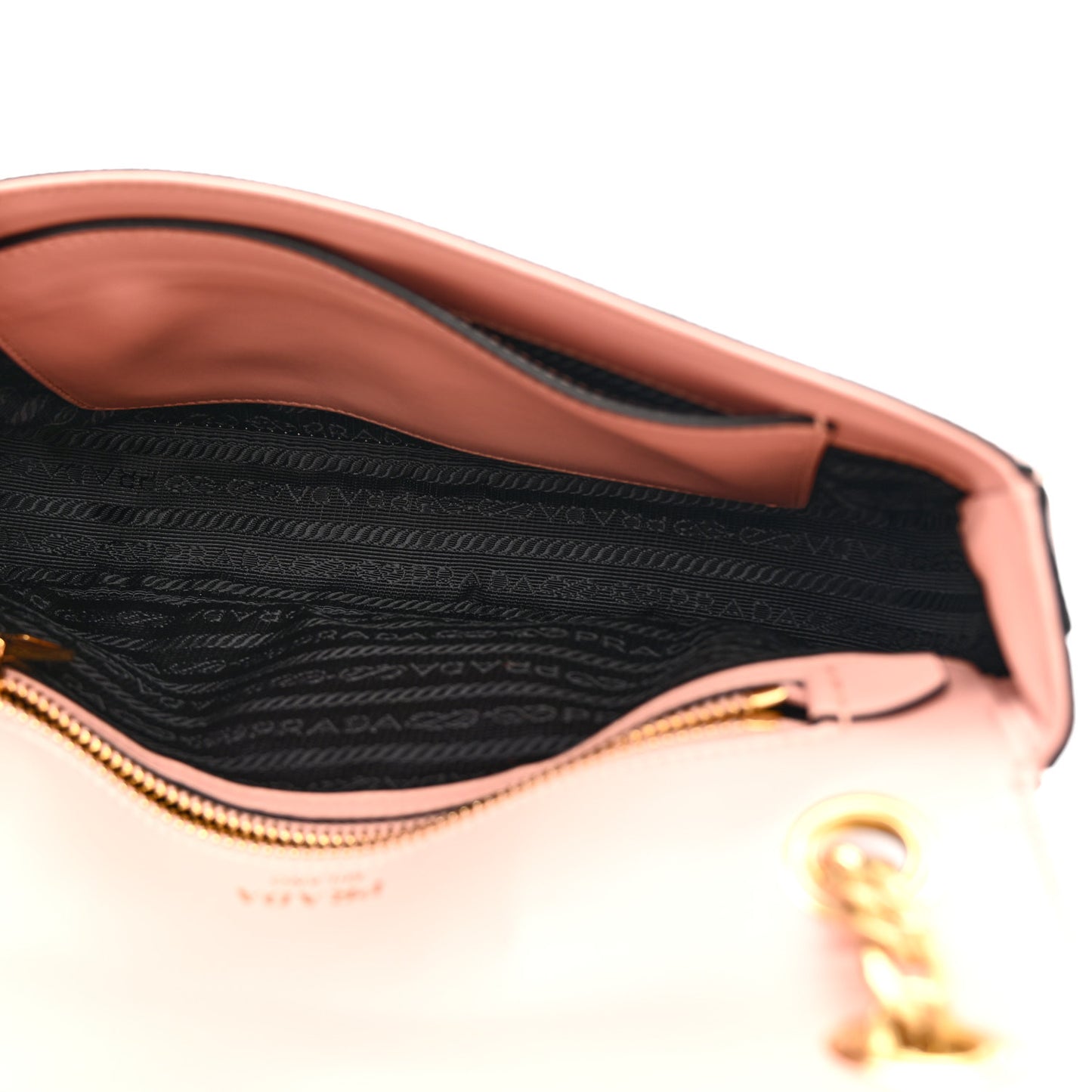 Saffiano Flap Shoulder Bag Orchidea