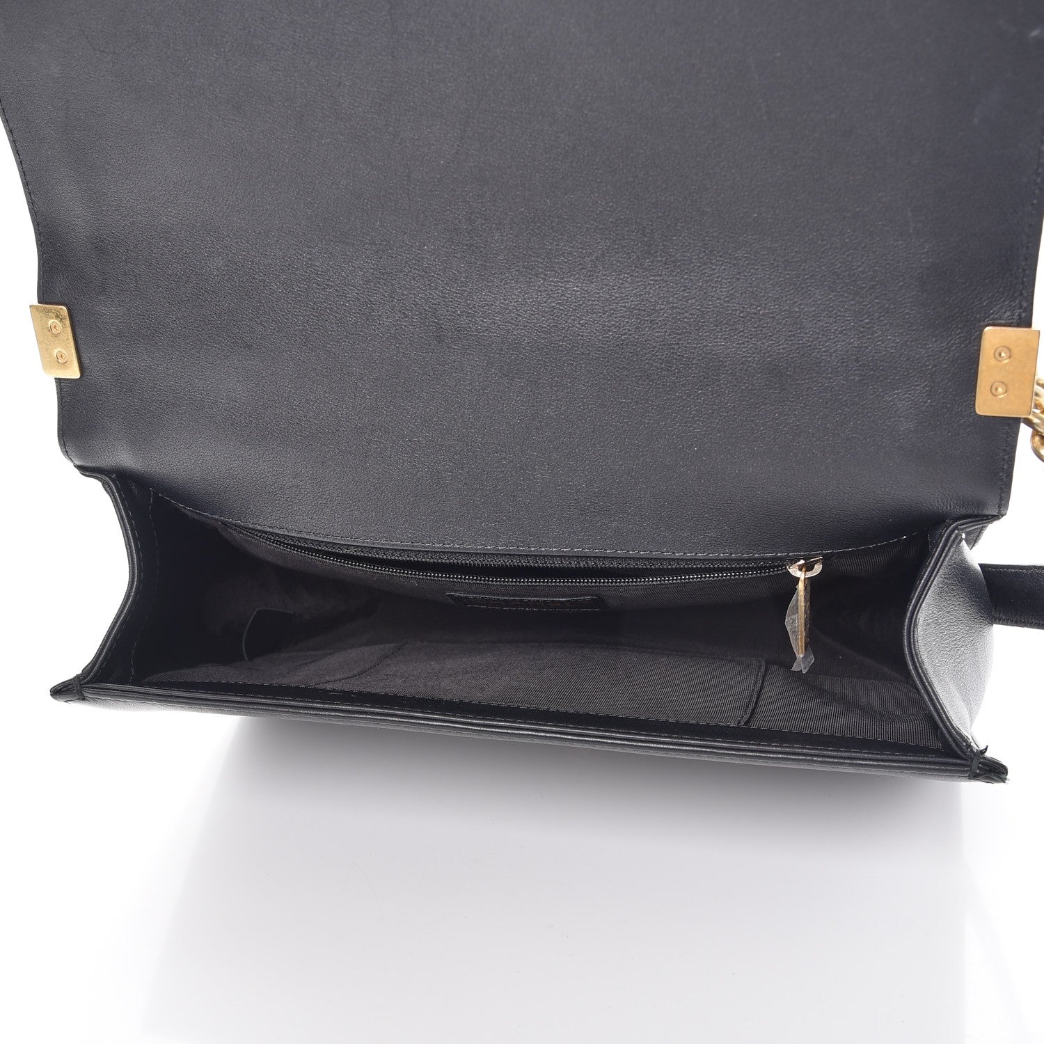 Chanel Calfskin Quilted New Medium Boy Flap Black 6 of 12