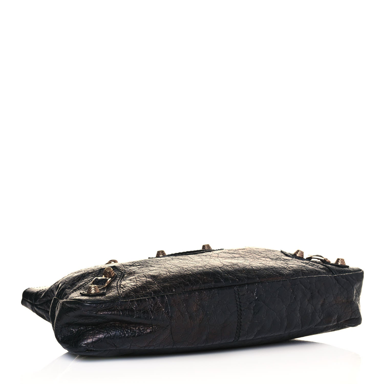 Balenciaga Agneau Giant 12 Gold Hardware Premier Clutch Black 4 of 11