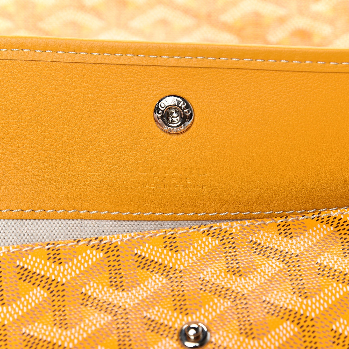 Goyardine Saint Louis PM Yellow