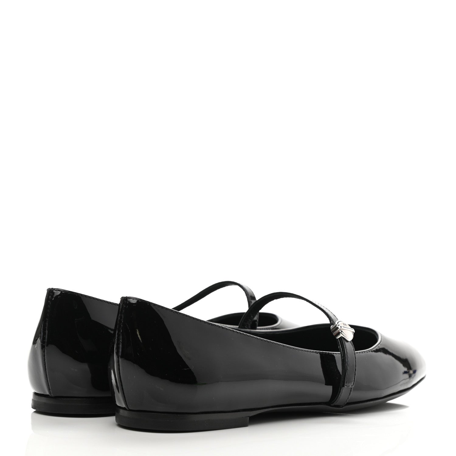 Louis Vuitton Patent Uniformes Ballerina Flat 36 Black 4 of 9