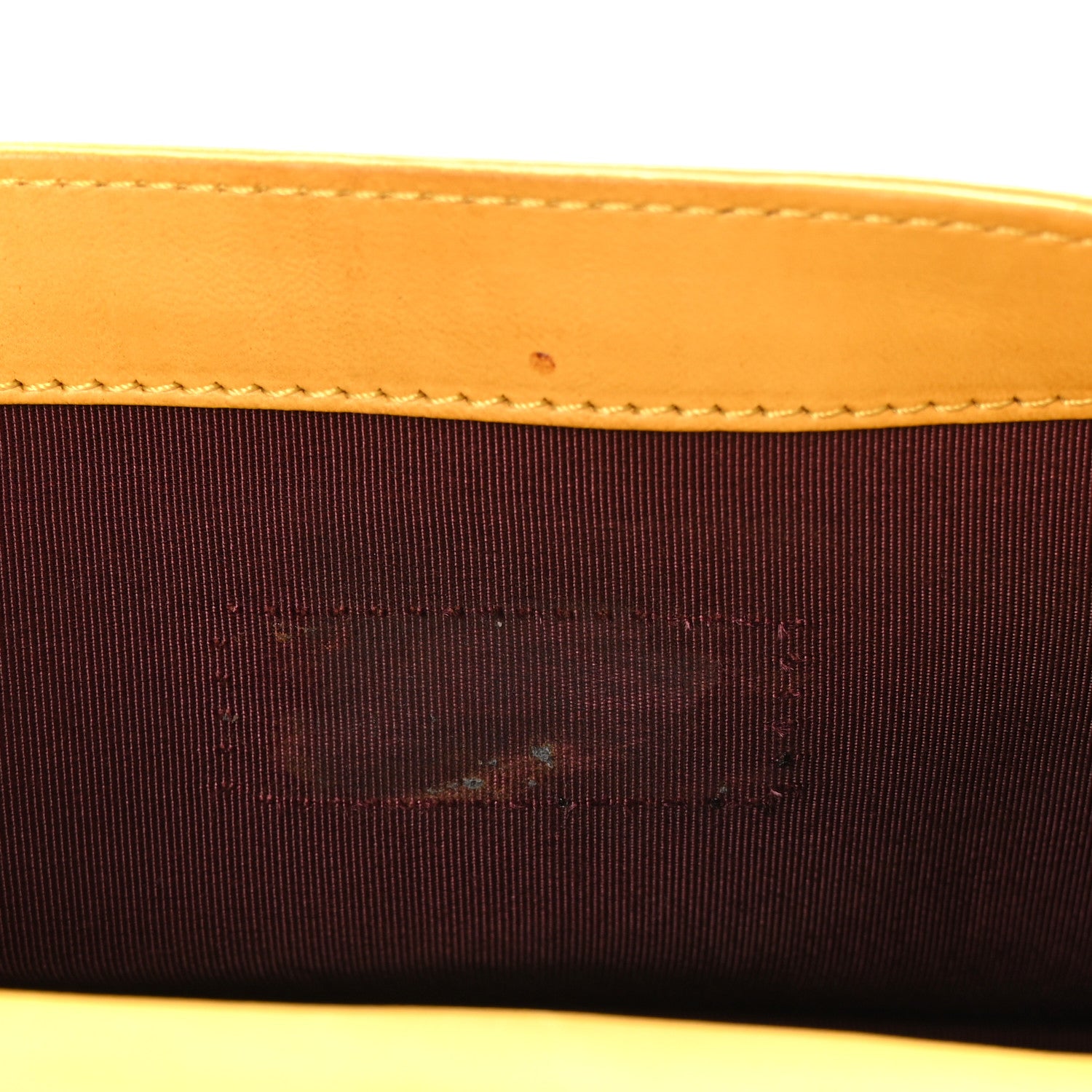 Chanel Lambskin Horizontal Boy Brick Flap Yellow 11 of 11