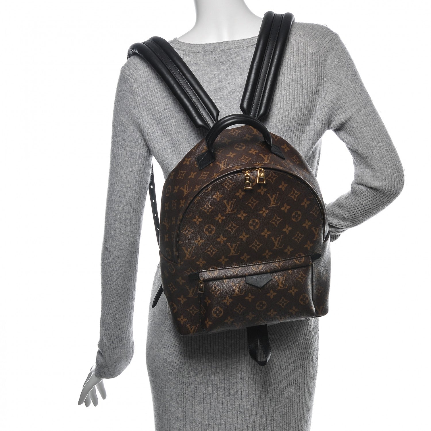 Louis Vuitton Monogram Palm Springs Backpack MM 2 of 7