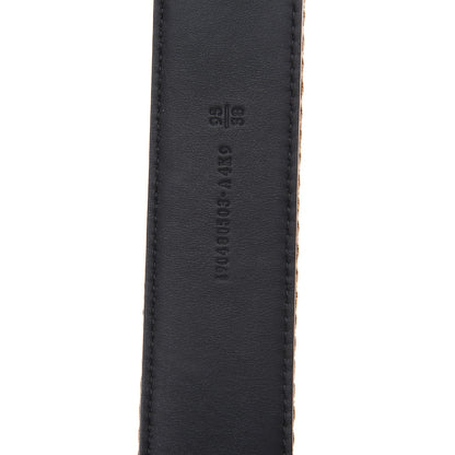 Fendi Ribbon Vitello Century FF 1974 Belt 95 38 Fango Moro 6 of 7