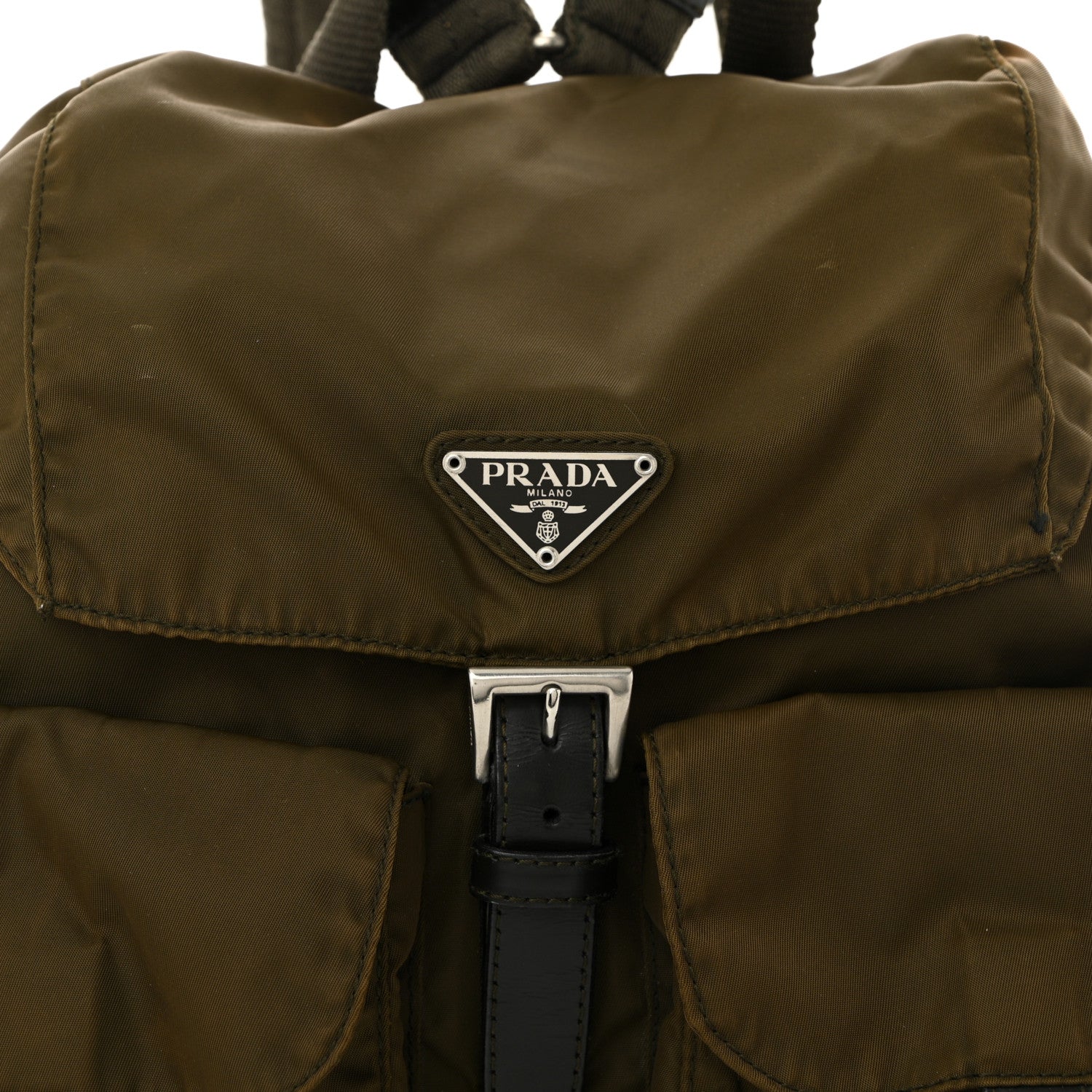 Prada Tessuto Nylon Vela Medium Backpack Tundra 1717594 – FASHIONPHILE