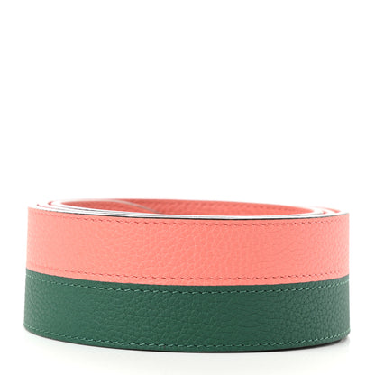Moynat Taurillon Blush Across Strap Flamingo Emerald 2 of 5