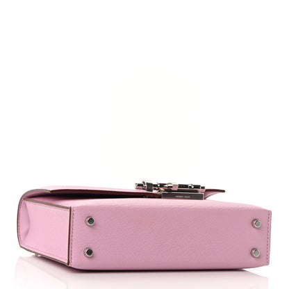 Hermes Chevre Chamkila Mini Verrou Chaine Bag Mauve Sylvestre 4 of 11