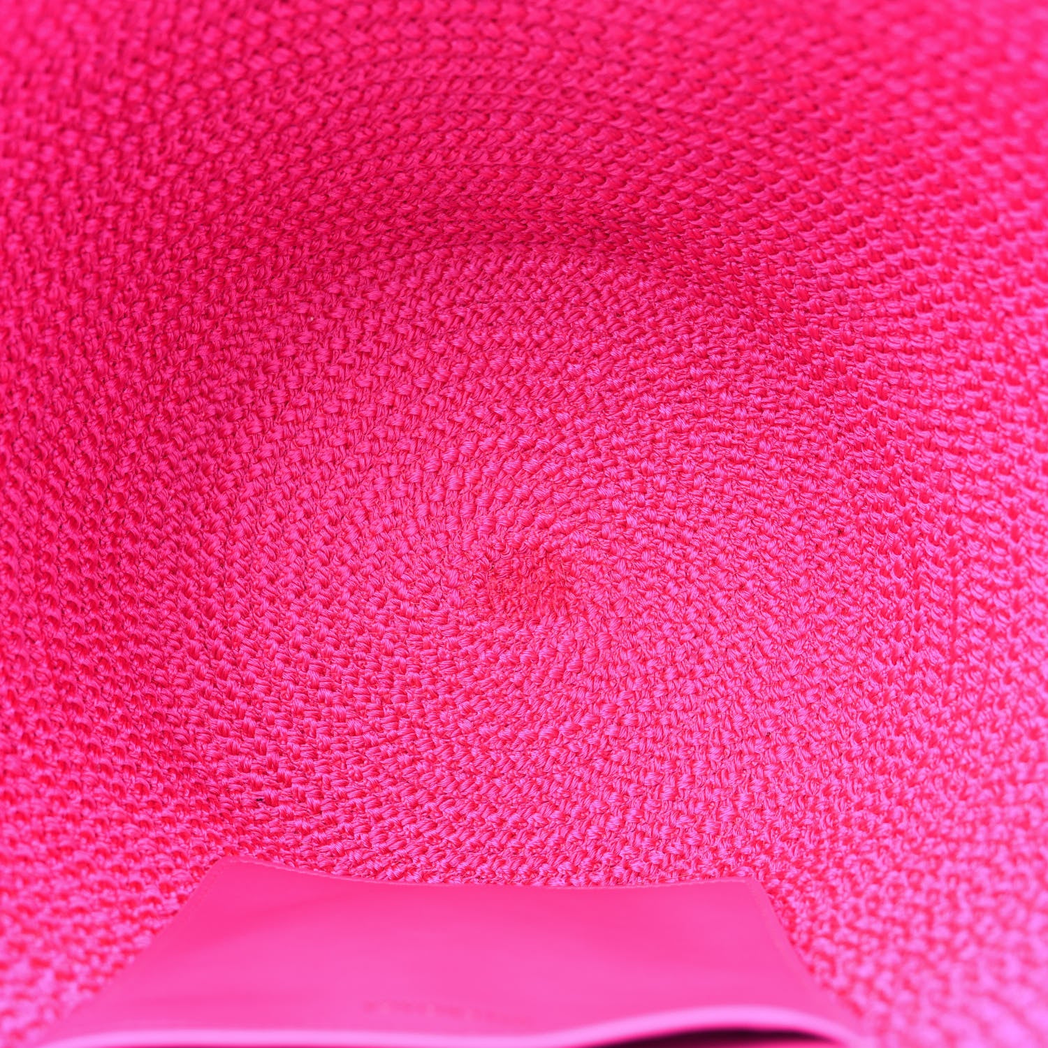 Balenciaga Raffia Large Ibiza Basket Bag Fuchsia 5 of 11