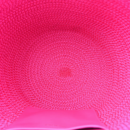 Balenciaga Raffia Large Ibiza Basket Bag Fuchsia 5 of 11
