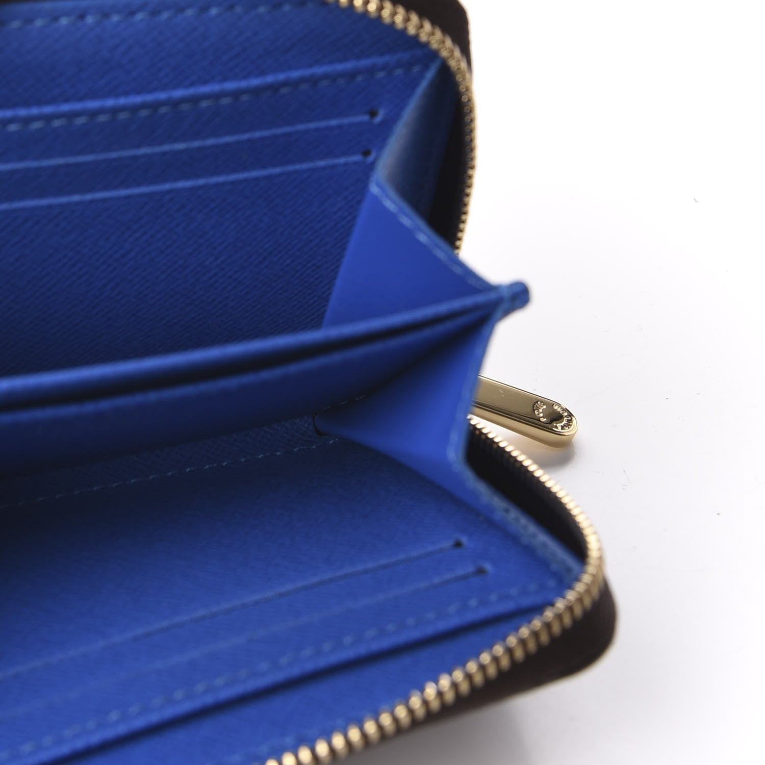 Louis Vuitton Damier Ebene 2019 Christmas Animation Zippy Coin Purse Blue 5 of 8