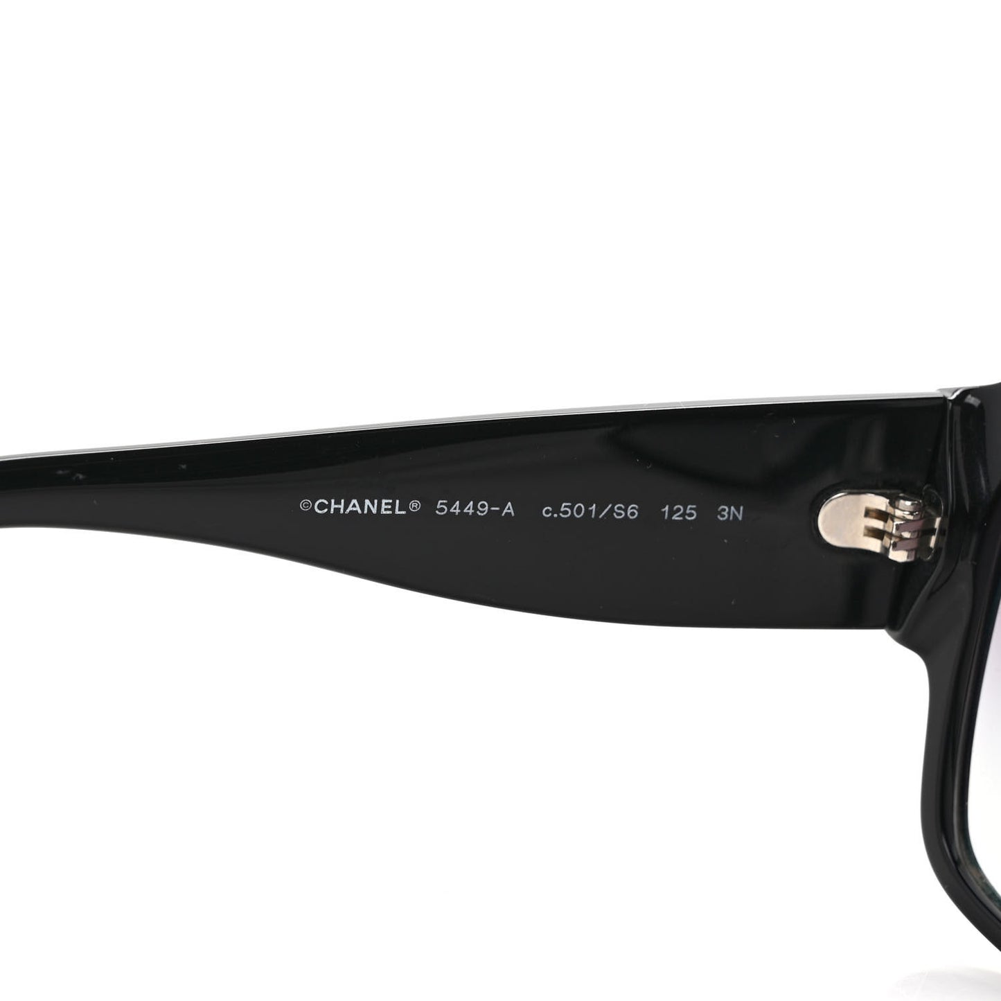 Acetate Shield Sunglasses 5449-A Black