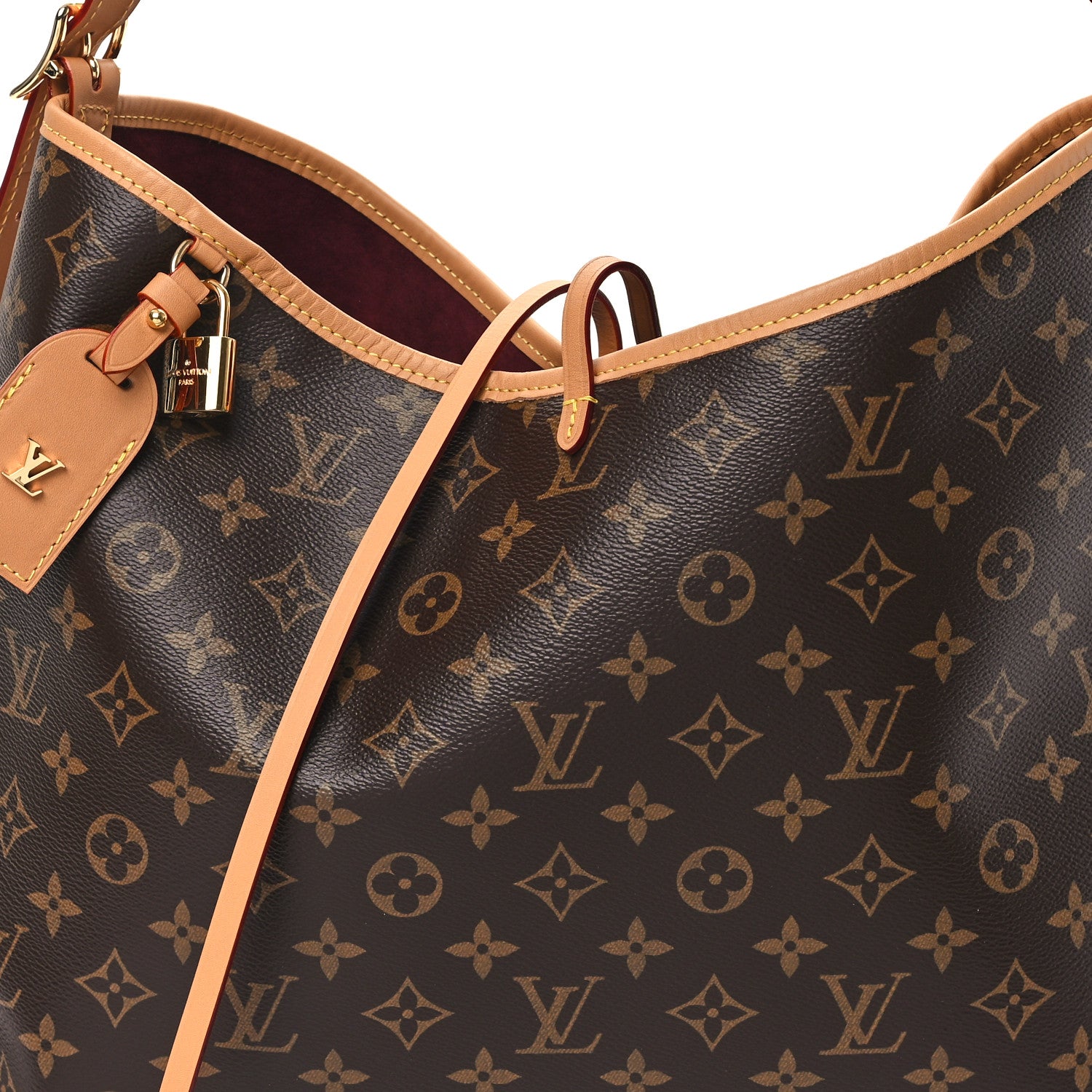 Louis Vuitton Monogram Carryall MM 7 of 9