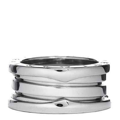 Bulgari 18K White Gold B.Zero1 Three-Band Ring 48 4.5 3 of 5