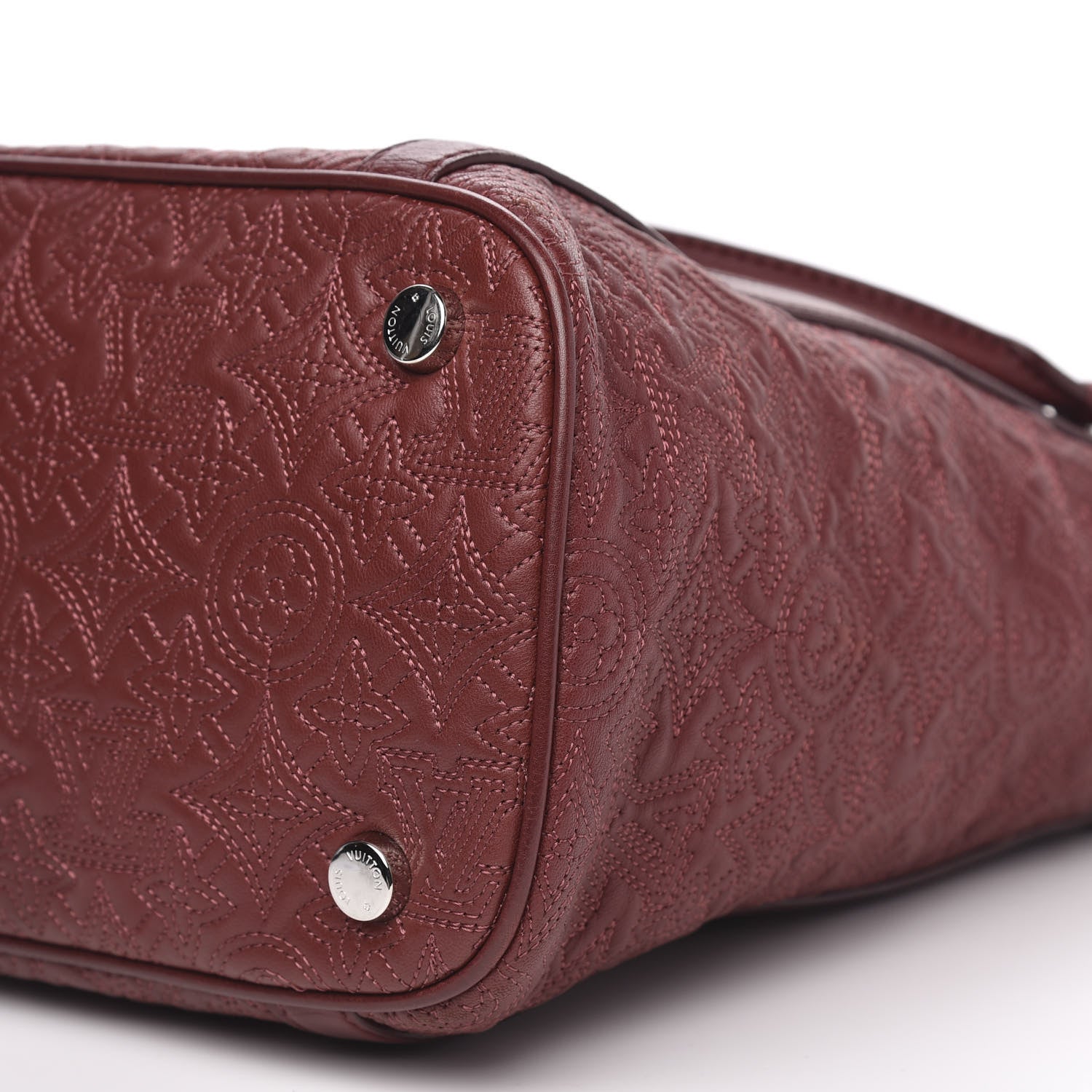 Louis Vuitton Monogram Lambskin Antheia IXIA PM Fuchsia 9 of 10