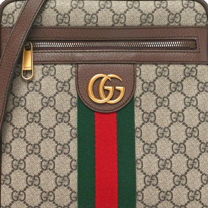 Gucci GG Supreme Monogram Web Small Ophidia Messenger Bag Brown 8 of 11