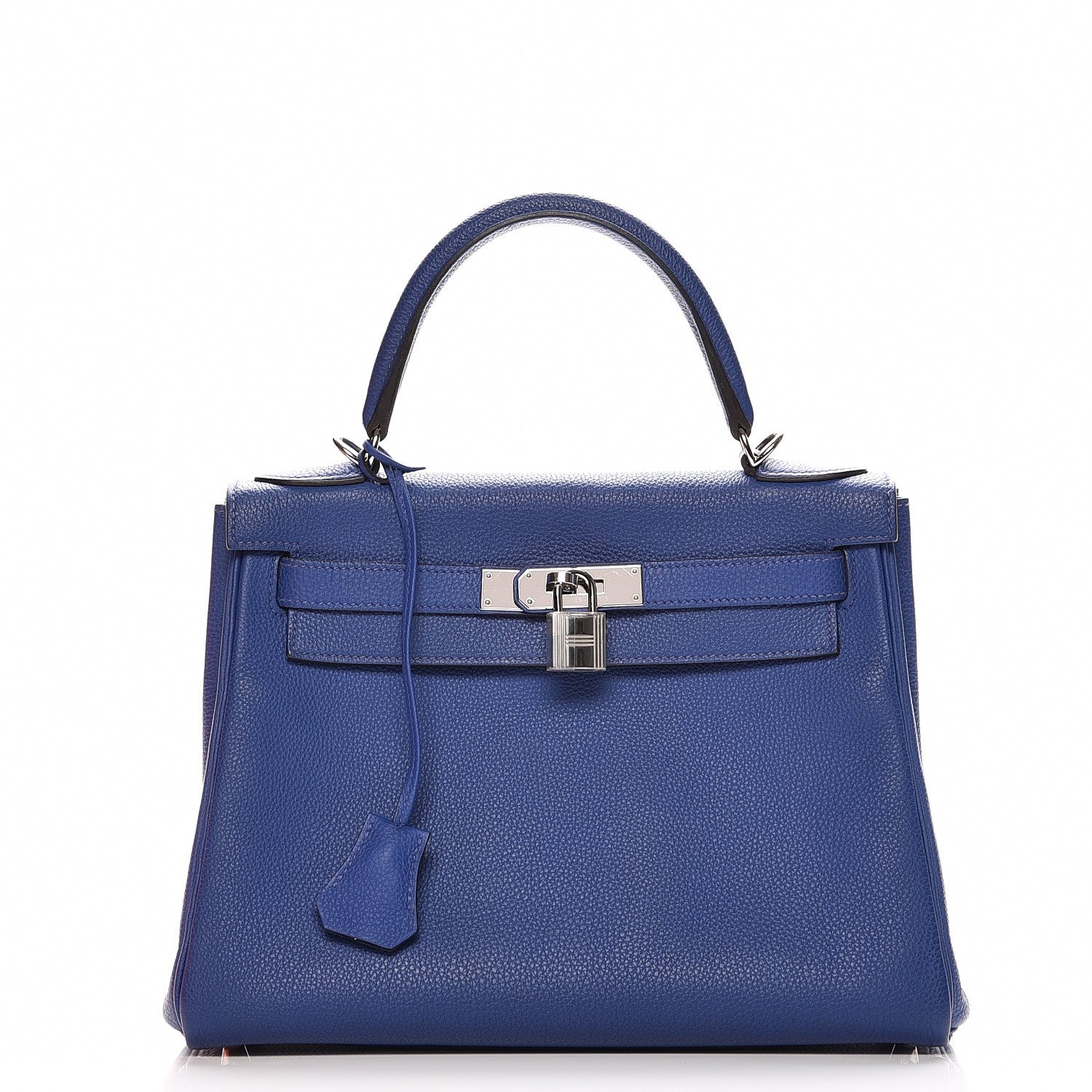 Hermes Togo Kelly Retourne 28 Bleu Electrique 1 of 32
