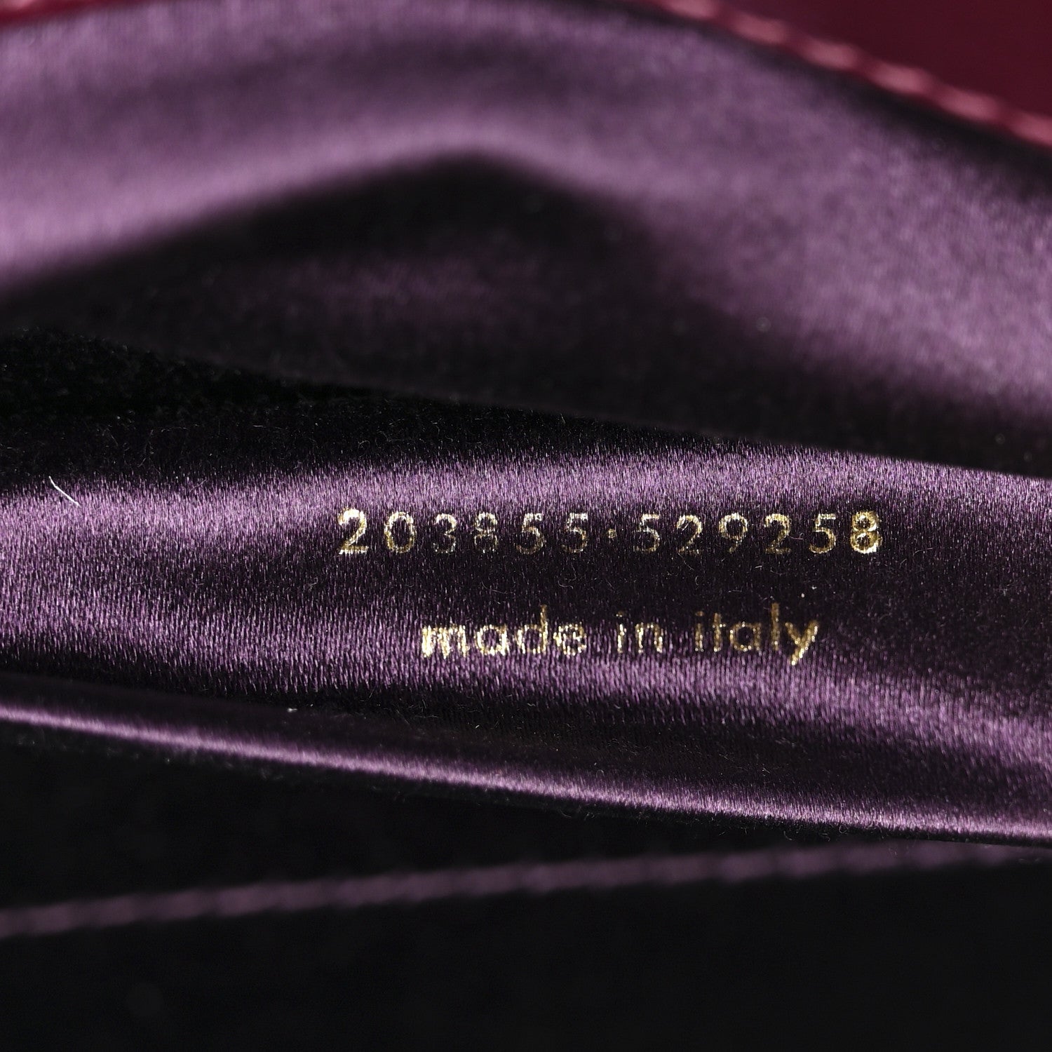 Saint Laurent Textured Patent Calfskin Large Belle De Jour Clutch Berry 7 of 11