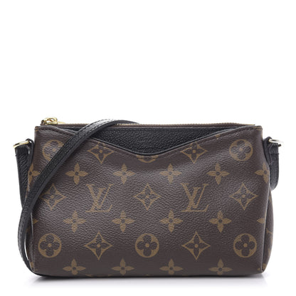 Louis Vuitton Monogram Pallas Uniformes Crossbody Black 1 of 9