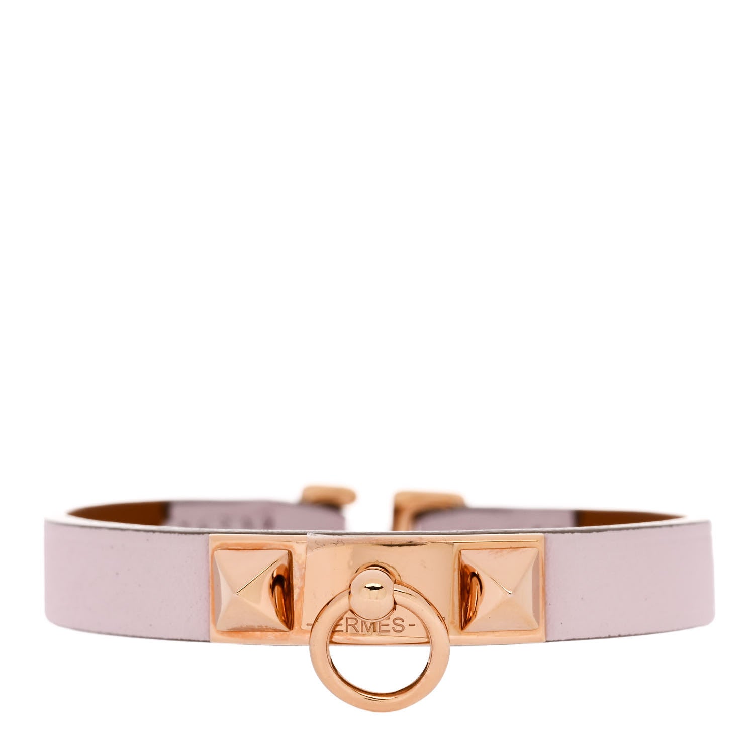 Hermes Swift Rivale Micro Bracelet T2 Mauve Pale 1 of 6
