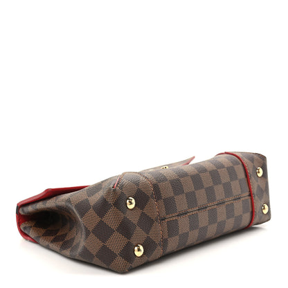 Louis Vuitton Damier Ebene Caissa Clutch Cherry 3 of 9