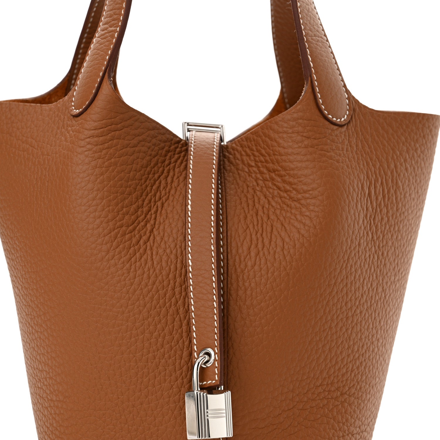 Hermes Taurillon Clemence Picotin Lock 18 PM Gold 8 of 10