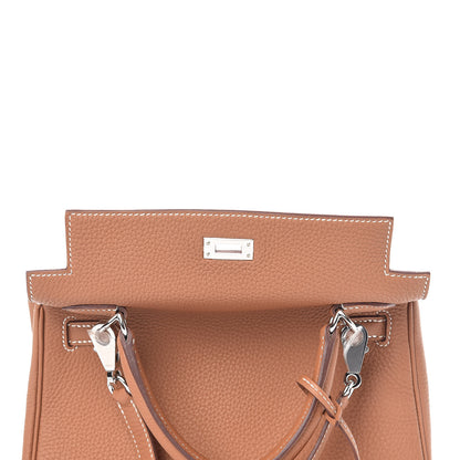 Hermes Togo Kelly Retourne 25 Gold 16 of 36
