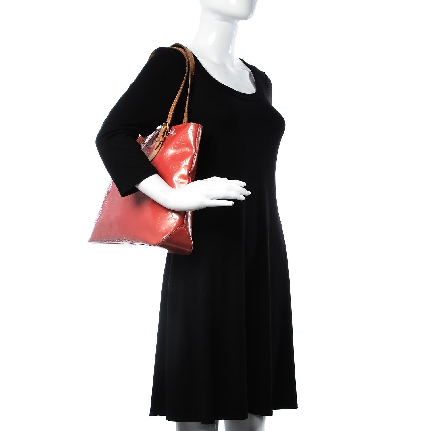 Louis Vuitton Vernis Brentwood Framboise 2 of 17