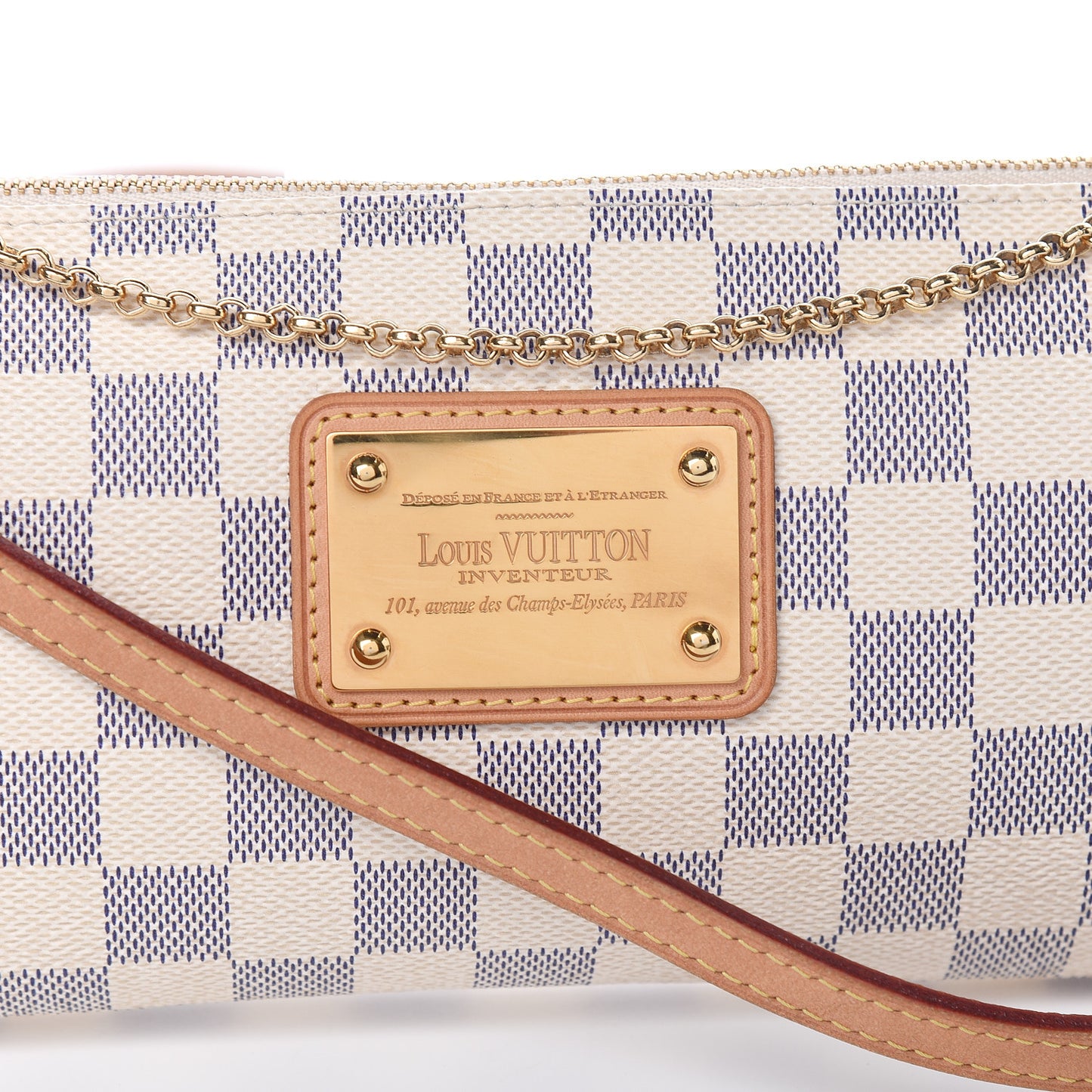Damier Azur Eva Clutch