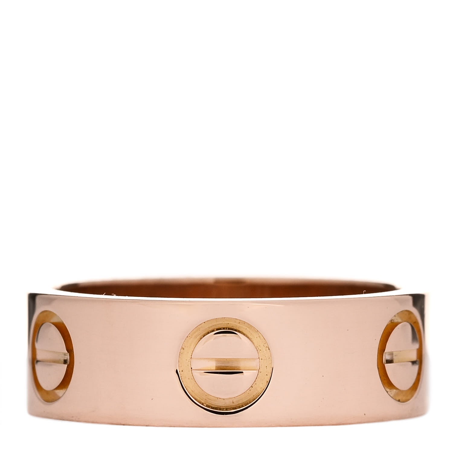 Cartier 18K Pink Gold 5.5mm LOVE Ring 48 4.5 3 of 5