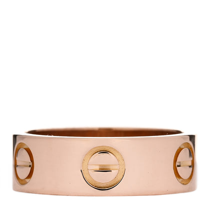 Cartier 18K Pink Gold 5.5mm LOVE Ring 48 4.5 3 of 5