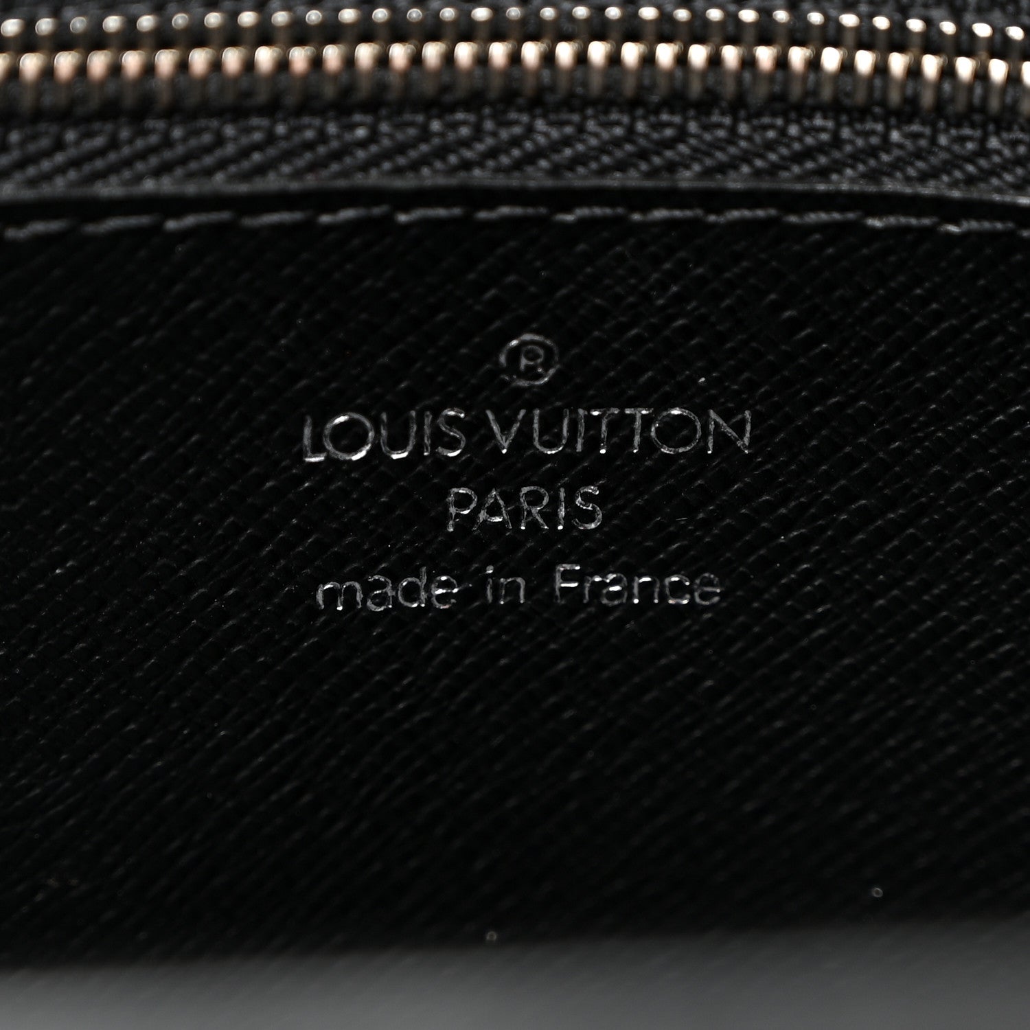 Louis Vuitton Epi Pochette Sellier Dragonne Clutch Black 6 of 6