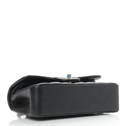 Chanel Lambskin Quilted Small Double Flap Black 4 of 11